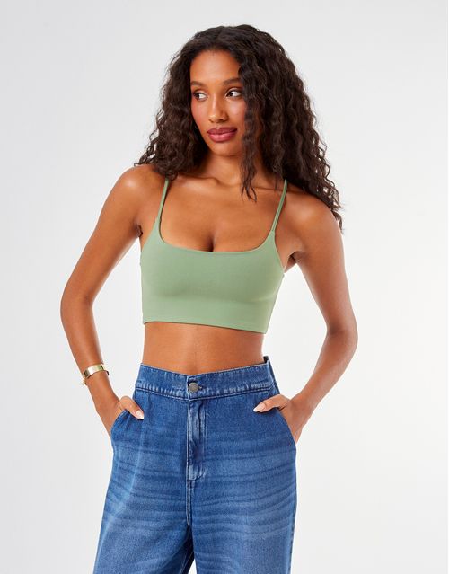 Top Faixa Basic - Verde Claro
