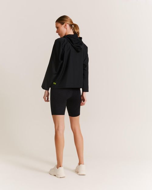 Jaqueta Detalhe Botões Lateral - Preto