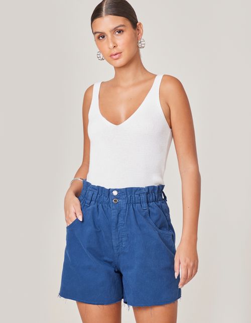 Short Sarja Clochard - Azul