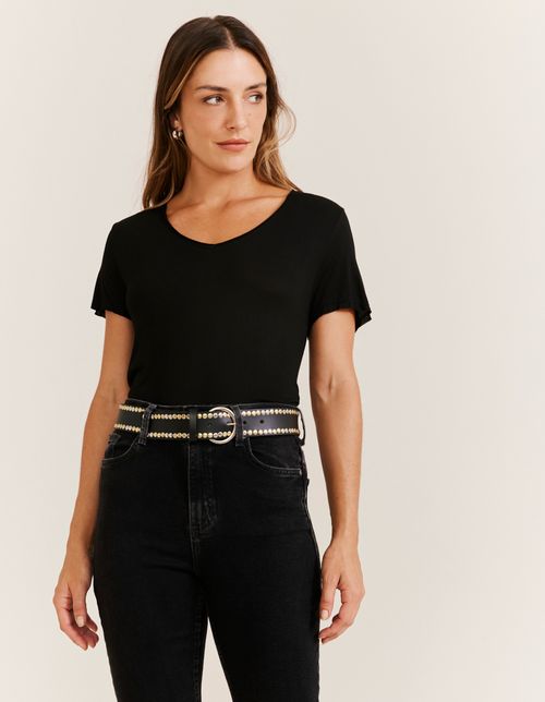 Cinto Multi Tachas - Preto