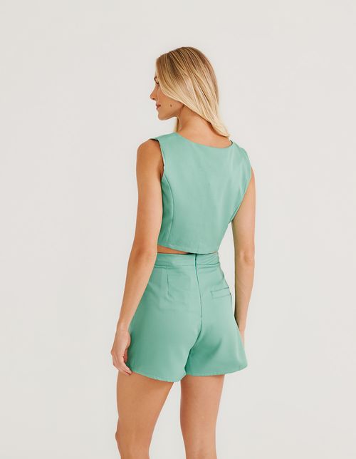 Colete Alfaiataria Color - Verde