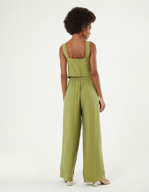 Calça Pantalona Colors - Verde