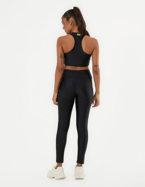 Calça Legging Gloss - Preto