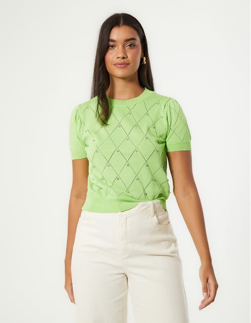 T-Shirt Brilhos - Verde