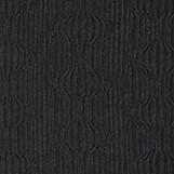 Vestido Midi Decote v Textura - Preto