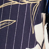 Chemise Estampada Blue Jasmim - Azul Marinho
