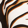 Jaqueta Sarja Estampada Animal Print - Areia