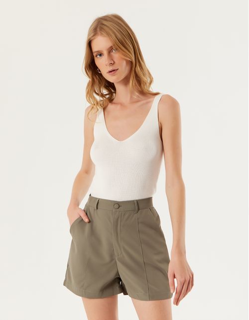 Short Alfaiataria Vinco - Verde Musgo