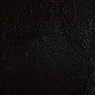 Top Rendado Lingerie - Preto