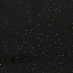 Blusa Cropped em Malha Multi Amarraçoes - Preto Com Dourado