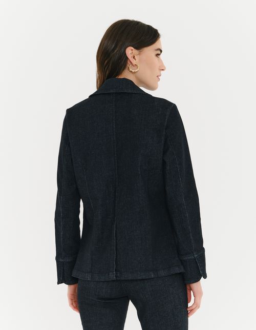 Blazer Black Bolso Frontal - Black Jeans