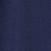 Blusa Decote Moldura Pesponto Contraste - Azul Marinho