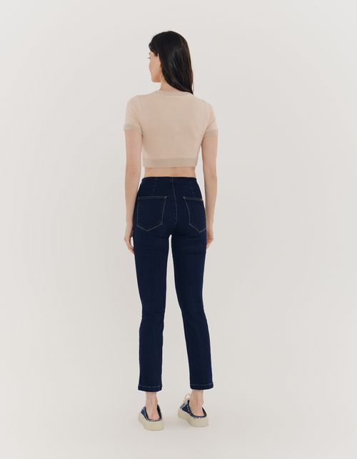 Calca Jeans Justa Sem Cos - Jeans