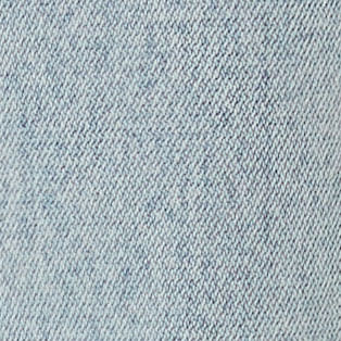 Calça Pantalona Cos Desfiado c Pedraria - Jeans
