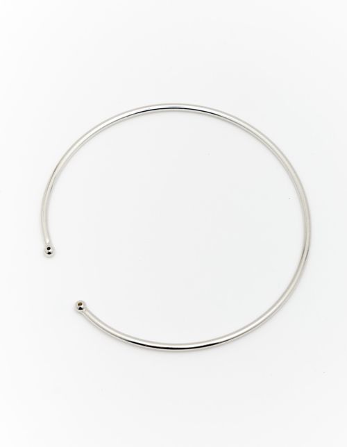 Colar Choker Aro - Niquel