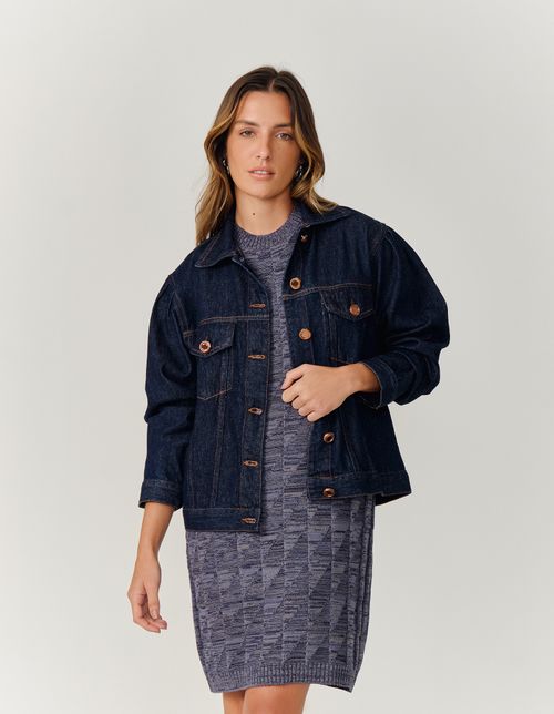 Jaqueta Jeans Basica - Jeans