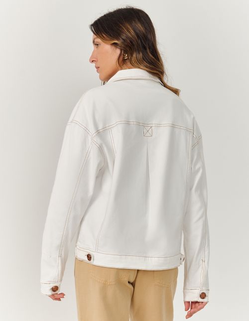 Jaqueta Sarja Básica - Off White