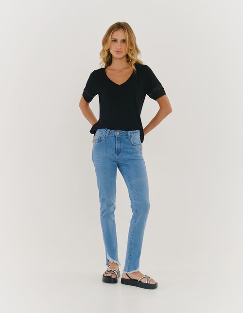 Calça Jeans Skinny Bagda - New Denim Medio