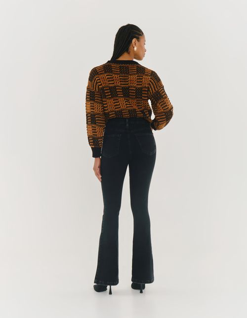 Calça Flare Black - Preto