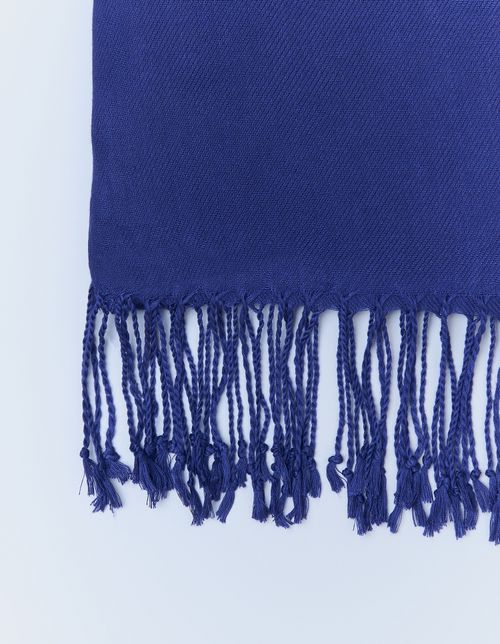 Lenço Liso - Azul Marinho