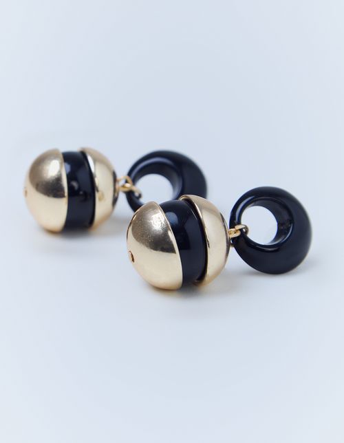 Brinco Tulipa Metal - Dourado