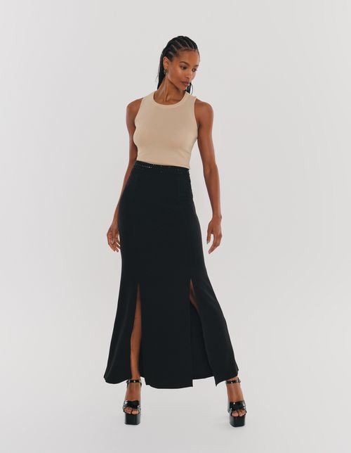 Saia Fenda - Preto