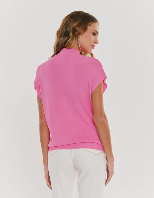 Blusa Tricot Modal Fresh - Pink