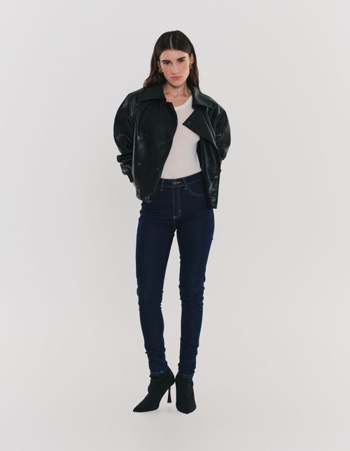 Calca Jeans Slim - Denim Escuro