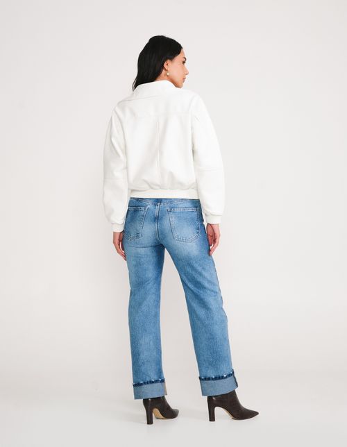 Bomber Pu Transpasse - Off White