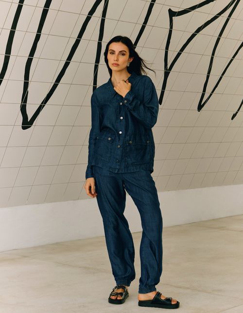 Calça Liocel Jogging - Denim Escuro