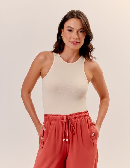 Blusa Under Seamless Claudia - Off White