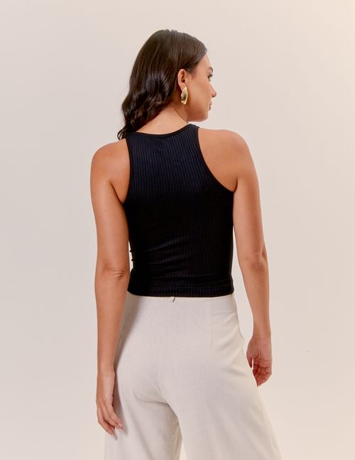 Blusa Under Seamless Iza - Preto