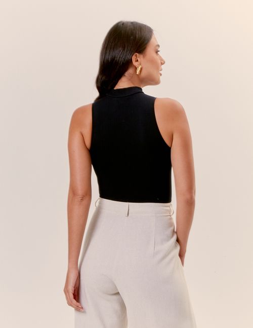 Blusa Under Seamless Carol - Preto