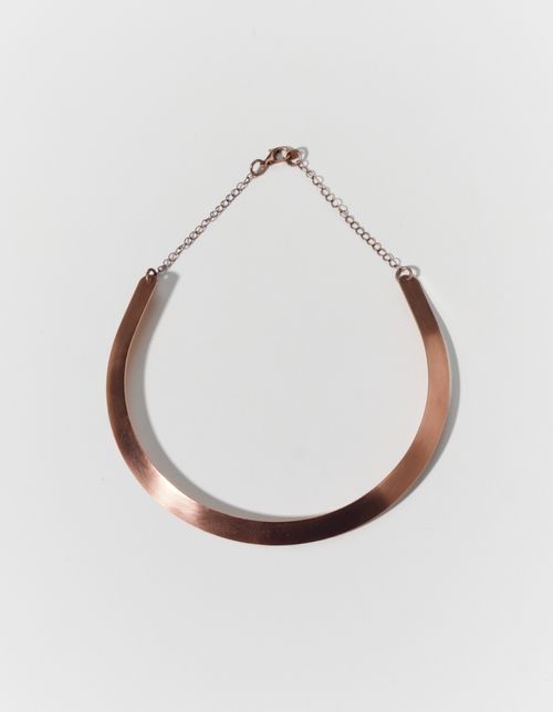 Colar Choker Grande - Cobre