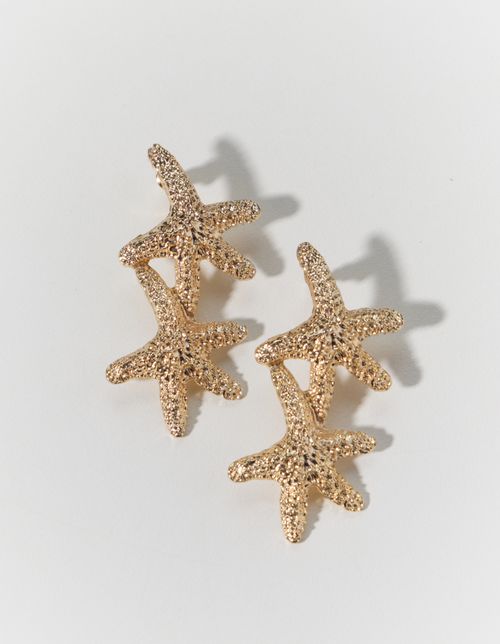 Brinco Estrela do Mar - Dourado