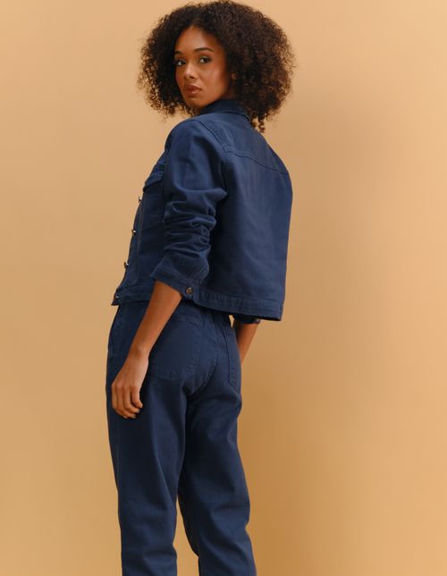 Jaqueta Sarja - Azul Marinho