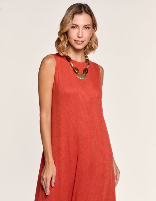 Vestido Longo Marias Decote Canoa - Sandalo