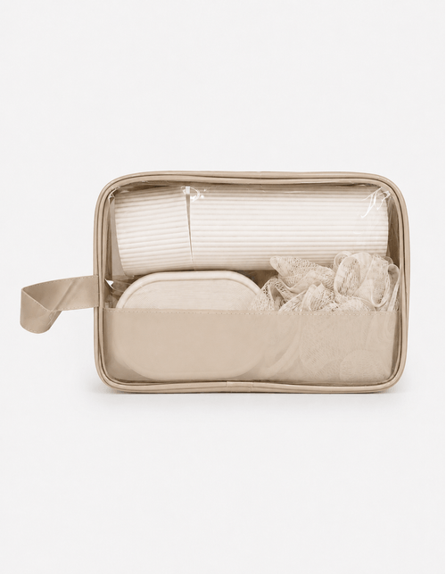 Kit Necessaire Viagem - Areia